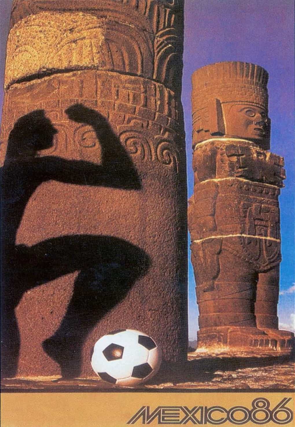 México 86 World Cup poster artwork